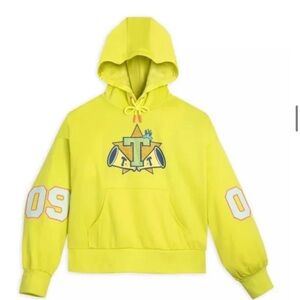 NEW Disney x Color Me Courtney Tiana Citron Cheer Hoodie